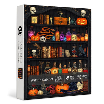 Witch's Cabinet Jigsaw Puzzle 1000 pezzi